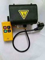 Équipement de levage pour la construction Mini palan électrique à chaîne Série PA Double crochet 230V 1000kg Palan de grue Télécommande sans fil