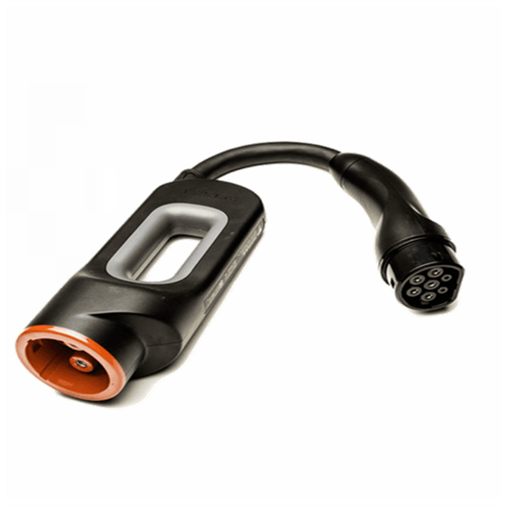 IEC 62196 Type2 CHAdeMO to Tesla Adapter (EU Version) - J1772