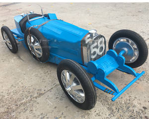 Decorazione da Bar retrò personalizzata modello di auto d'epoca in ferro e ferro da corsa modello di auto d'epoca in metallo personalizzato industriale modelli di arredamento <span class=keywords><strong>Vintage</strong></span> in ferro - Product Image 2