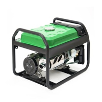 Générateur de secours d'urgence 3KW, réservoir de carburant de 15L, démarrage par lanceur, portable, essence