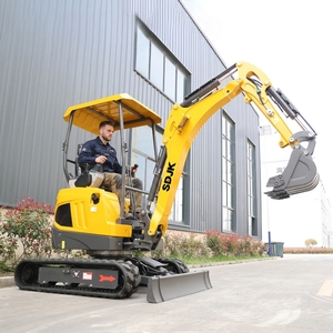Produits les plus vendus, livraison gratuite, mini-excavatrice de 2 tonnes, certification EPA CE, utilisation agricole, nouvelle excavatrice à chenilles, moteur, petites excavatrices - Product Image 1