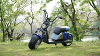 Scooter électrique Citycoco haute puissance 3000W, longue portée, batterie lithium 60V, pneus larges, moto électrique pour adulte