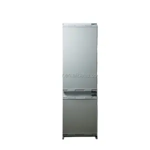 ビルトインコンビ垂直直立両開きドア冷蔵庫と冷凍庫家庭用冷蔵庫