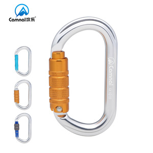 Comal O Quick Release Screw <b>Lock</b> Carabiner 6.4x11 Aluminum Alloy Mountaineering Safety Buckle Outdoor Climbing Equipment - Product Image 2