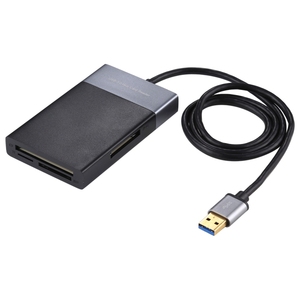 Lecteur de cartes USB 3.0 6 en 1 avec deux ports USB - Product Image 3