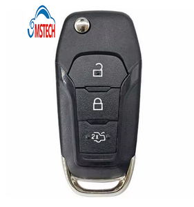 MS 3 nút với thân cây gấp Auto <span class=keywords><strong>Key</strong></span> trường hợp đối với <span class=keywords><strong>Ford</strong></span> thay thế thông minh điều khiển từ xa lật xe trống xe Bìa <span class=keywords><strong>Key</strong></span> Fob vỏ - Product Image 1