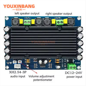 XH-M546 önceden ayarlanmış Preset çift kanallı süper yüksek güç dijital amplifikatör kurulu 150W * 2 - Product Image 4