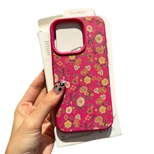 Custodia <span class=keywords><strong>rosa</strong></span> piccoli frammenti floreali per Iphone17 16 15 <span class=keywords><strong>Pro</strong></span> Max 14 <span class=keywords><strong>Pro</strong></span> Max <span class=keywords><strong>13</strong></span> 12 11 <span class=keywords><strong>Cover</strong></span> protettiva originale - Product Image 6