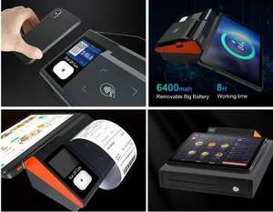 谷歌GMS认证的安卓13/14英寸触摸POS系统多合一餐厅订单收银机11/15 6英寸-OEM/ODM - Product Image 2