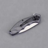 Couteau pliant de survie pour le camping en plein air, lame en acier inoxydable, manche en aluminium, logo gravé au laser, couteau utilitaire, usage industriel