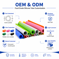 Couverture de tube LED en silicone extrudé sur mesure, résistante à la chaleur, flexible, diffuseur de lumière néon, manchon découpable, longueur personnalisable pour LED