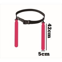 Sabuk Tag Rugby Warna Solid PVC Tahan Lama XXBEAST dengan Kancing Jepret yang Dapat Disesuaikan untuk Latihan Sepak Bola Amerika