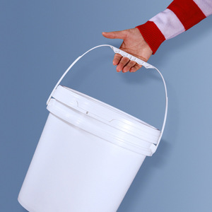 <b>Plastic</b> <b>Bucket</b> 5L PP Sealed With Lid Chemical Use Cylinder Shape - Product Image 2
