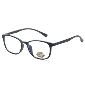 Lunettes de vue rectangulaires grises à monture intégrale 2352, protection anti-lumière bleue, unisexe, adultes, montures élégantes - Product Image 3