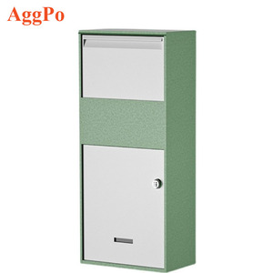 Outdoor Extra Large Post Drop Box family express cabinet private home anti-theft parcel Metal Storage Box For Mail And Parcel