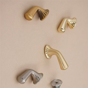 Light Luxury Nordic Minimalist Modern Furniture Handle Matte <b>Gold</b> Zinc Alloy Durable Round for Dresser <b>Cabinet</b> Drawer Wardrobe - Product Image 2