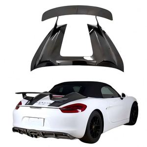 Nouvel Aileron Arrière en Fibre de Carbone pour Porsche <span class=keywords><strong>Boxster</strong></span> 981/Cayman <span class=keywords><strong>718</strong></span> Mise à Niveau vers l'Aileron <span class=keywords><strong>Spyder</strong></span> - Product Image 1