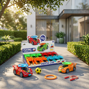 Voiture télécommandée électrique en plastique en forme de soucoupe volante pour enfants débutants - Jouet de course extérieur avec 4 couleurs - Product Image 2