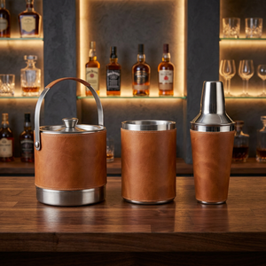 Ensemble de bar en acier inoxydable de qualité supérieure, finition cuivre, écologique, avec shaker à cocktails complet, doseur et passoire, pour la maison et l'hôtel - Product Image 3