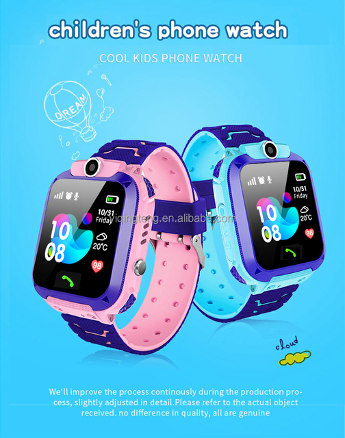 Smart Kids 2G Sim Card Watch Boys and Girls IOS Android Video Call GPS+WIFI+LBS Smart Child Watch for Children