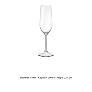 Copa de champán Bormioli Rocco Reserve 20.5 cl H 22.4 cm Ø 4.8 cm - Product Image 3