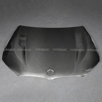 Capot moteur en fibre de carbone sèche pour BMW M8 Gran Coupé