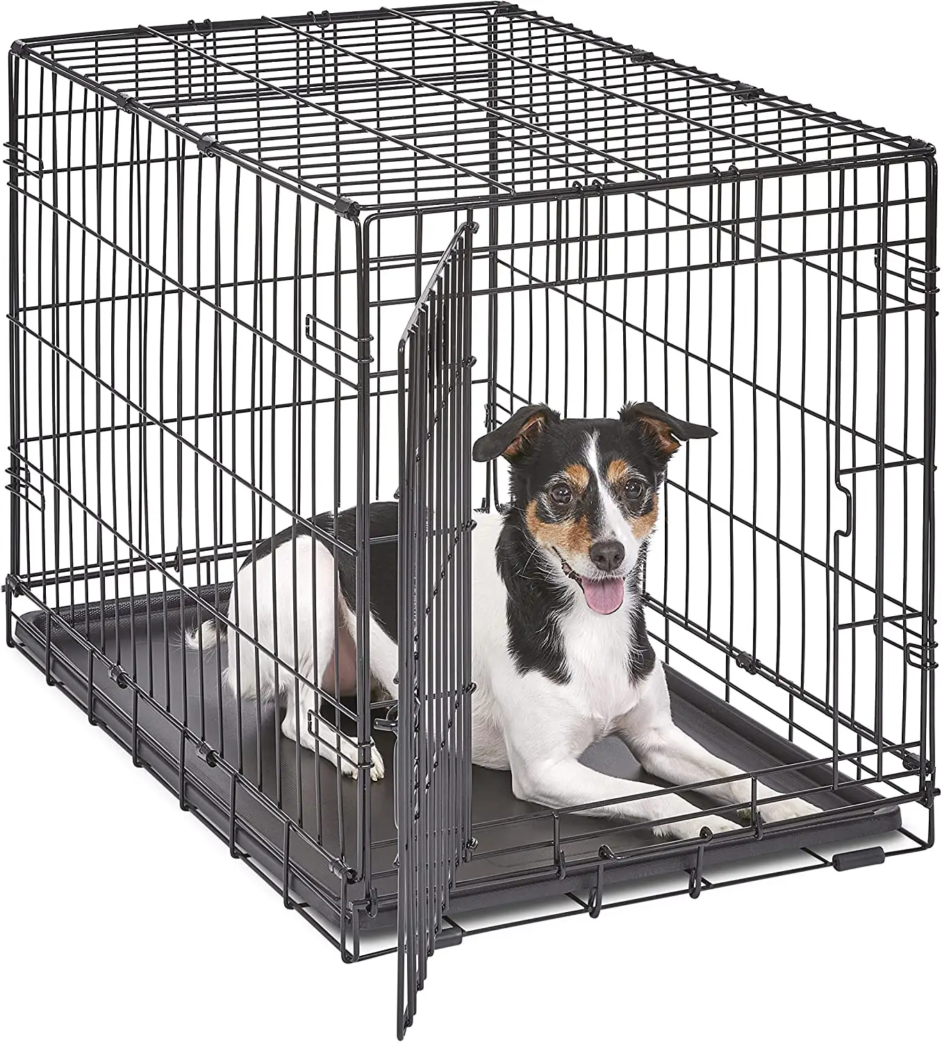 Perrera para perros, venta al por mayor, jaula para perros de Metal profesional portátil Popular con ruedas