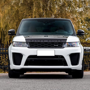 2014-2017 per Land <span class=keywords><strong>Rover</strong></span> per <span class=keywords><strong>Range</strong></span> <span class=keywords><strong>Rover</strong></span> <span class=keywords><strong>Sport</strong></span> L405 nuovo modello esterno Kit paraurti anteriore e posteriore aggiornamento parti di ricambio per auto - Product Image 6