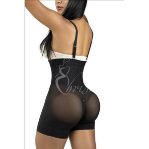Christine sans bretelles court sans couture <span class=keywords><strong>Derriere</strong></span> Lift corps arraché femmes étape 1 corps complet Shapewear Fajase Colombiana Post - Product Image 6
