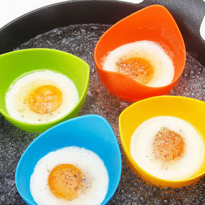 Soporte de silicona antiadherente personalizado para <span class=keywords><strong>huevos</strong></span> de grado alimenticio, escalfador de <span class=keywords><strong>huevos</strong></span> de <span class=keywords><strong>microondas</strong></span>, vaporizador de <span class=keywords><strong>huevos</strong></span> de silicona, tazas de escalfador con cepillo - Product Image 5