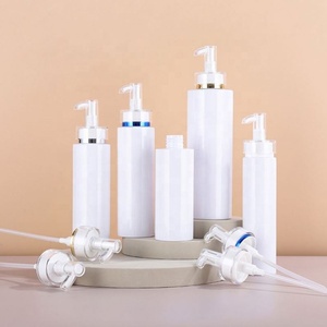 100ml 200ml 300ml 400ml 500ml Luxury PET Silver Gold Pump Head Shampoo Body Lotion Plastic <b>Bottle</b> - Product Image 2