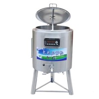 Réservoir d'agitation en acier inoxydable de 50 L, mélangeur de pasteurisation pour le lait, le jus, la bière, les industries agricoles, machine à mélanger la crème glacée