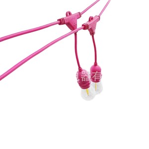 <b>Led</b> <b>Light</b> Strings E27 E14 Outdoor Waterproof Warm White Plastic Body 25000 Hours Lifespan Ce Certified - Product Image 5