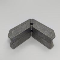 Accessoire de quincaillerie domestique en aluminium moulé sous pression ADC12, durable, moderne, à injection de colle par vis, pour fenêtre à rupture de pont thermique, porte et mur rideau