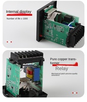 Controlador de Temperatura Digital TUOBANG TEL96-9001X Tipo K/E 220V/380V Universal ODM/OEM Termostato Industrial para Hornos