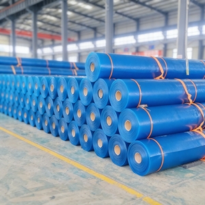 Bâche de piscine et bassin en HDPE/LDPE bleue résistante aux UV, anti-fuite et durable, pour pisciculture et barrages - Product Image 1
