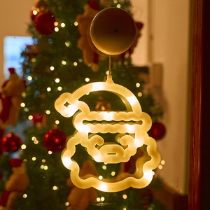 Guirlande lumineuse à ventouse Yuyang pour décorations de Noël, lampe LED suspendue multicolore pour sapin de Noël - Product Image 6