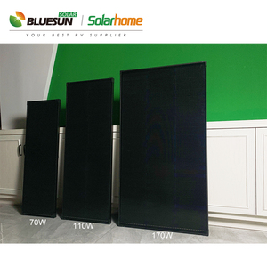 Panneaux solaires flexibles PV Full Black 70W 110W 170W, solaires Full Black Shingled de haute qualité BSM170PM5-S PV Full Black - Product Image 1
