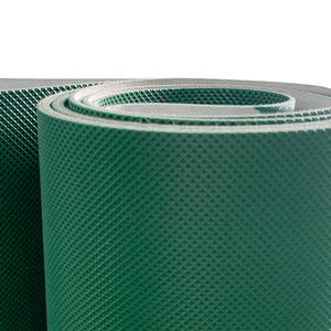 Fabrika fiyat yeni yeşil elmas desen PVC konveyör bant restoran gıda dükkanı kullanımı için <span class=keywords><strong>2</strong></span> katmanlı dayanıklı Anti-skid yatay - Product Image 5