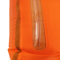 Boya flotante de superficie de buceo para entrenamiento de natación, boya flotante inflable de nailon de PVC, bolsa seca, mochila para agua abierta