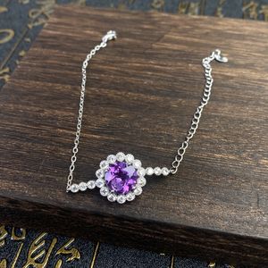 2025 New Style Custom Amethyst Bracelet Set for Women Good Price <b>Charm</b> <b>Bangles</b> Classic Style - Product Image 1