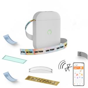 AiYin D11 ポータブル白黒ミニワイヤレスプリンター 203dpi 感熱紙ロール ラベル・ステッカー用 Bluetooth接続 - Product Image 1