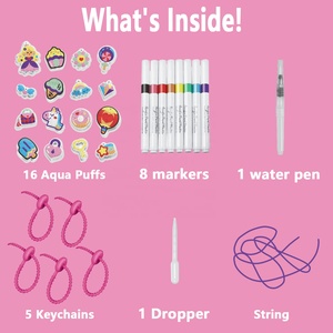 Kit d'Art DIY Peinture Gonflante <span class=keywords><strong>Aqua</strong></span> Puffs 3D Fantaisie & Science-Fiction Princesse pour Enfants - Vente en Gros - Product Image 5