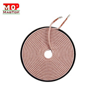 Bobine de charge inductive inductive Bobine d'air 12V Chargeur sans fil Qi recevant l'induction