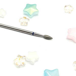 Broca de Diamante para Uñas con Forma de Llama de 2.6mm, Grano M, Fresa Rotatoria, Lima de Uñas, Herramienta de Manicura y Pedicura, Brocas de Diamante para Uñas - Product Image 5