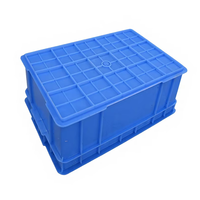 Boîte de rangement en plastique de haute qualité, écologique, durable et résistante, bac de manutention pour l'industrie, caisse en plastique pour usine