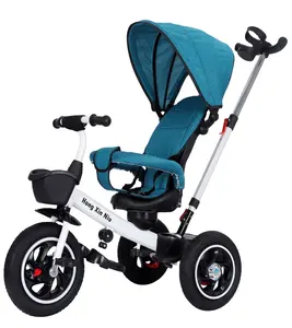دراجة ثلاثية العجلات للأطفال الرضع/من الجهات المصنعة للبيع بالجملة عربة أطفال مزدوجة دراجة ثلاثية العجلات