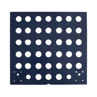 Moule d'injection plastique sur mesure pour accessoires de cage d'élevage en acier bleu de forme spéciale, pour l'équipement agricole et les pièces d'équipement pour animaux de compagnie