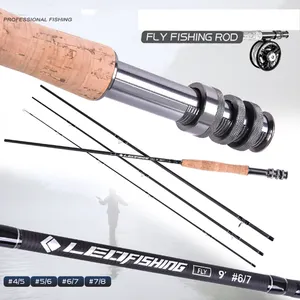 2.7m 9 Feet Fly Fishing Pole In Stock Wholesale Good Quality #4/5/6/7/8 All Sizes Fly Fishing Rods