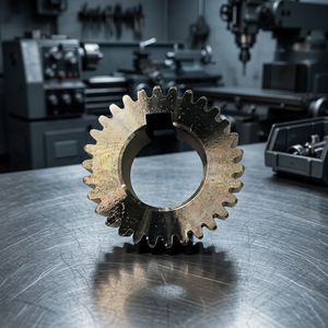 Plaque d'engrenage intermédiaire durable B avec conception en acier renforcé usinée par CNC pour un montage sécurisé des engrenages intermédiaires et une stabilité accrue du mécanisme - Product Image 3